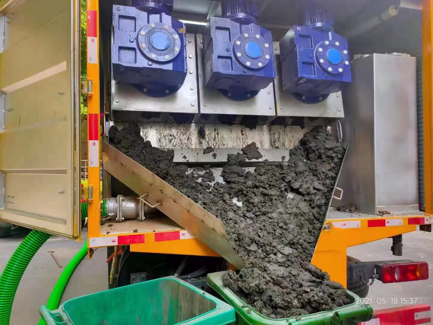 鸡西化粪池清掏城市维护站-泥浆净化干湿分离处理